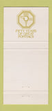 Matchbook Cover - 1976 Pontiac Burnett Cincinnati OH Bavarian Cream 30 Strike