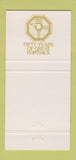Matchbook Cover - 1976 Pontiac Burnett Cincinnati OH Cameo White 30 Strike