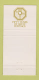 Matchbook Cover - 1976 Pontiac Burnett Cincinnati OH Polaris Blue 30 Strike