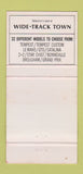 Matchbook Cover - Pontiac Buick Cadillac Sunbury PA Montero Red 30 Strike