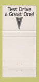 Matchbook Cover - Bin Hamoodah Pontiac Abu Dhabi Fiesta Orange 30 Strike