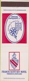 Matchbook Cover - Francis Scott Key Hotel Frederick MD