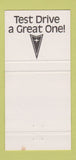 Matchbook Cover - Don Sisk Pontiac Indianapolis IN Cameo White 30 Strike