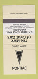 Matchbook Cover - UP Depot Dance Hall Hastings NE Cameo White 30 Strike