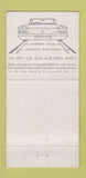 Matchbook Cover - 1960 Pontiac Caskey Homestead FL Mahogany WEAR 30 Strike