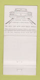 Matchbook Cover - 1960 Pontiac Caskey Homestead FL Richmond Gray WEAR 30 Strike