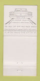 Matchbook Cover - 1960 Pontiac Caskey Homestead FL Black Pearl WEAR 30 Strike