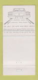 Matchbook Cover - 1960 Pontiac Caskey Homestead FL Skymist Blue WEAR 30 Strike
