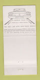 Matchbook Cover - 1960 Pontiac Caskey Homestead FL Palomino Beige 30 Strike