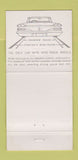 Matchbook Cover - 1960 Pontiac Caskey Homestead FL Shoreline Gold WEAR 30 Strike