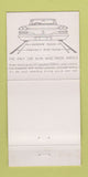 Matchbook Cover - 1960 Pontiac Caskey Homestead FL Coronado Red WEAR 30 Strike