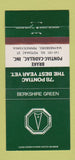 Matchbook Cover - 1978 Pontiac Cadillac Waynesboro PA Berkshire Green 30 Strike