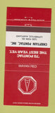 Matchbook Cover - 1978 Pontiac Lutherville MD Mayan Red 30 Strike