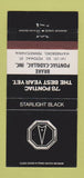 Matchbook Cover - 1978 Pontiac Cadillac Waynesboro PA Starlight Black 30 Strike