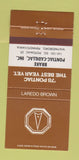 Matchbook Cover - 1978 Pontiac Cadillac Waynesboro PA Laredo Brown 30 Strike