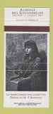 Matchbook Cover - Auberge Des Gouverneurs QC  30 Strike