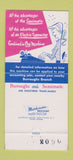 Matchbook Cover - Burroughs Typewriter 30 Strike