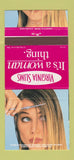 Matchbook Cover - Virginia Slims Cigarettes girlie 30 Strike