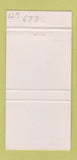Matchbook Cover - Cointreau Liquor girlie 30 Strike