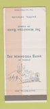 Matchbook Cover - Minnequa Bank of Pueblo Colorado 30 Strike