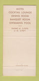 Matchbook Cover - Prospector's Village Oroville CA 30 Strike