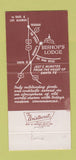 Matchbook Cover - Bishop's Lodge Santa Fe NM WEAR 30 Strike