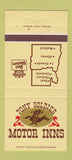 Matchbook Cover - Pony Soldier Motor Inns Kent Auburn Chehalis WA 30 Strike