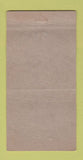 Matchbook Cover - Paradise Restaurant Fredericton NB 30 Strike