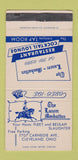 Matchbook Cover - Lancer Manhattan Restaurant Cleveland OH WEAR 30 Strike