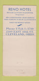 Matchbook Cover - Lancer Manhattan Restaurant Cleveland OH WEAR 30 Strike