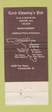 Matchbook Cover - Lord Chumley's Pub Jupiter FL 30 Strike