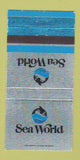 Matchbook Cover - Sea World WEAR 30 Strike