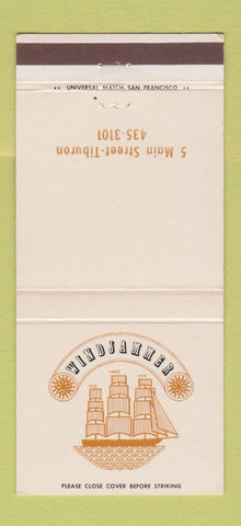 Matchbook Cover - Windjammer Tiburon CA 30 Strike