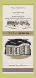 Matchbook Cover - Conestoga National Bank Lancaster PA 30 Strike