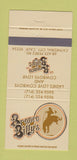 Matchbook Cover - Bronco Billy's Cathedral City CA 30 Strike