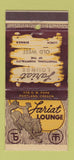 Matchbook Cover - Lariat Lounge Portland OR 30 Stick