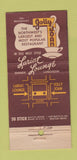 Matchbook Cover - Lariat Lounge Portland OR 30 Stick