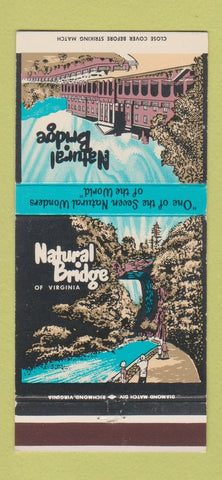 Matchbook Cover - Natural Bridge VA Hotel Motor Inn 30 Strike