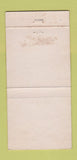 Matchbook Cover - Robinson's Catering Manchester UK England WEAR 30 Strike