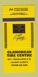 Matchbook Cover - Glamorgan Tire Centre Calgary AB 30 Strike