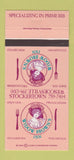 Matchbook Cover - Widow Brown's Inn Wescoesville Stockertown PA 30 Strike