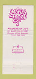Matchbook Cover - Mary's Fancy Cafe New York City 30 Strike