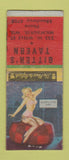 Matchbook Cover - Gitter's Tavern Milwaukee WI pinup WEAR BOBTAIL