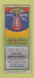Matchbook Cover - Capitol Confectionery Winona MN BOBTAIL