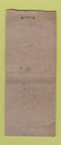 Matchbook Cover - Suffolk Downs Horseracing WEAR BOBTAIL