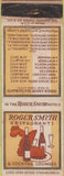 Matchbook Cover - Roger Smith Restaurants New York City
