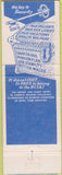 Matchbook Cover - Retail Clerks Association Milwaukee WI