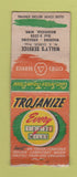 Matchbook Cover - Cities oil gas Wally's Moorhead MN WORN BOBTAIL