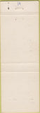 Matchbook Cover - Sunset Cafe Burlington VT