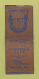 Matchbook Cover - Tarsilla Cafe Stewartville MN WEAR BOBTAIL